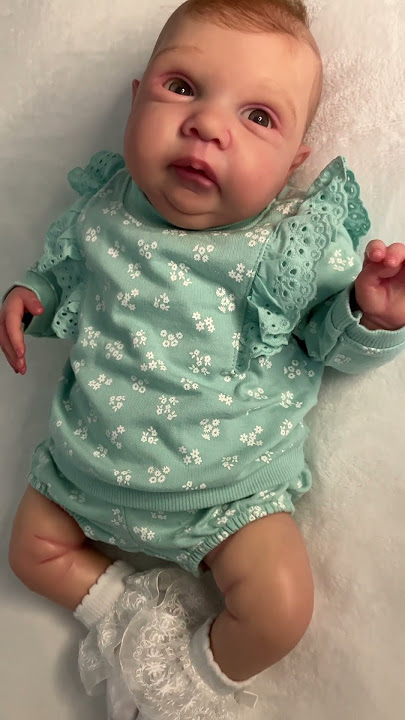 Maya reborn doll OOTD #shorts #reborn #reborndoll #babyclothes #doll #challenge #outfit #flowers