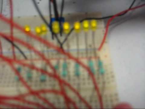 Showcase of LED brightness control using PWM