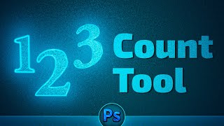 how to count objects in photoshop