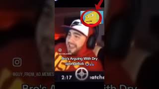 Bros arguing with dry Spongebob 😭🙏🏾