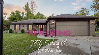 Sneak Peek!  7870 Siding Court | 3-Bedroom Brick Ranch on Grosse Ile, MI