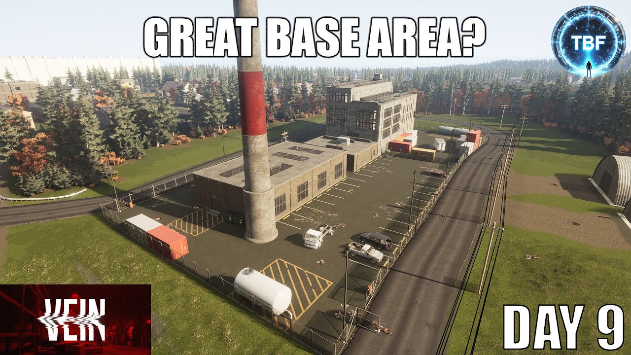 Running for our life at the Factory!  Day 9 in VEIN | INSANE difficulty