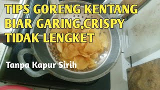 KENTANG KRES KILAT ala LC (tanpa rebus, tanpa dibekukan)