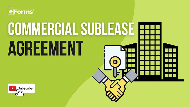 Commercial Sublease Agreement - EXPLAINED
