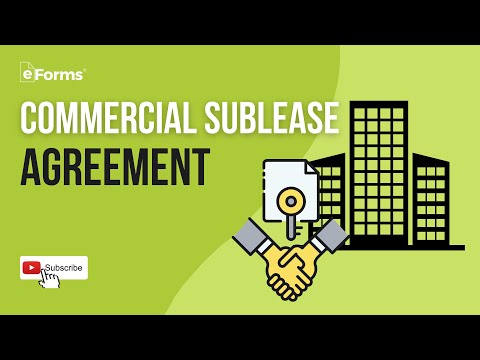 Commercial Sublease Agreement - EXPLAINED