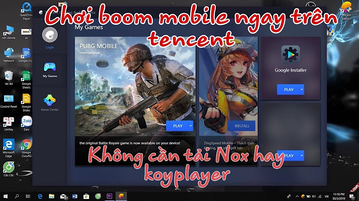 Hướng dẫn chơi boom mobile trên pc