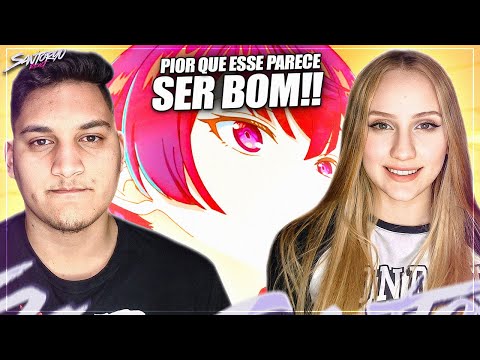 Esse Anime é Terrível Mas Todo Mundo Quer Assistir.... (Nyzi) - REACT EM CASAL