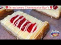 Strawberry Cheese Cake Bar&#39;s / Easy &amp; Simple