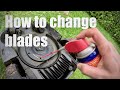 How to change blades on Bosch Indego robot mowers