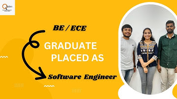 PLACEMENT ROADMAP | ECE Graduate placed as SOFTWARE ENGINEER  from QSpiders Rajajinagar