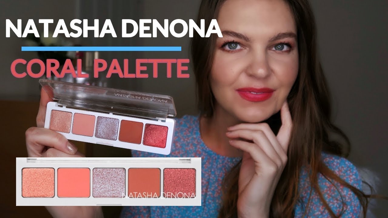 NATASHA DENONA CORAL EYESHADOW PALETTE | SWATCHES & TUTORIAL