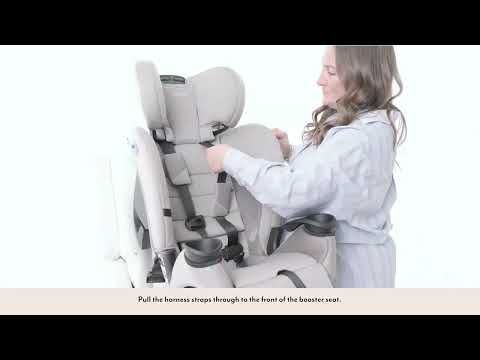 Evenflo Symphony Extend Car Seat - How to Install High Back Booster Seat