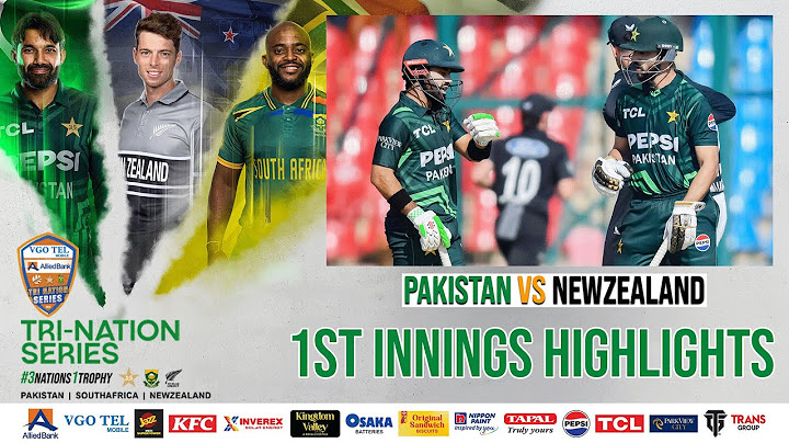 1st Innings Highlights | Pakistan vs New Zealand | Tri-Nation Series 2025 Final | PCB | M2J1A