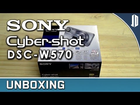 SONY Cyber-Shot DSC-W570 Unboxing + Overview