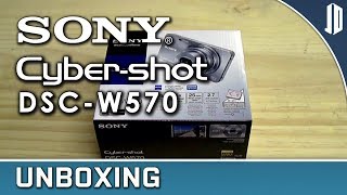 SONY Cyber-Shot DSC-W570 Unboxing   Overview