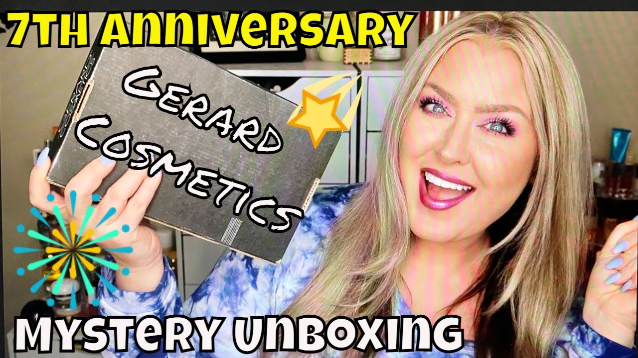 Gerard Cosmetics Mystery Box 2021 Unboxing | HOT MESS MOMMA MD