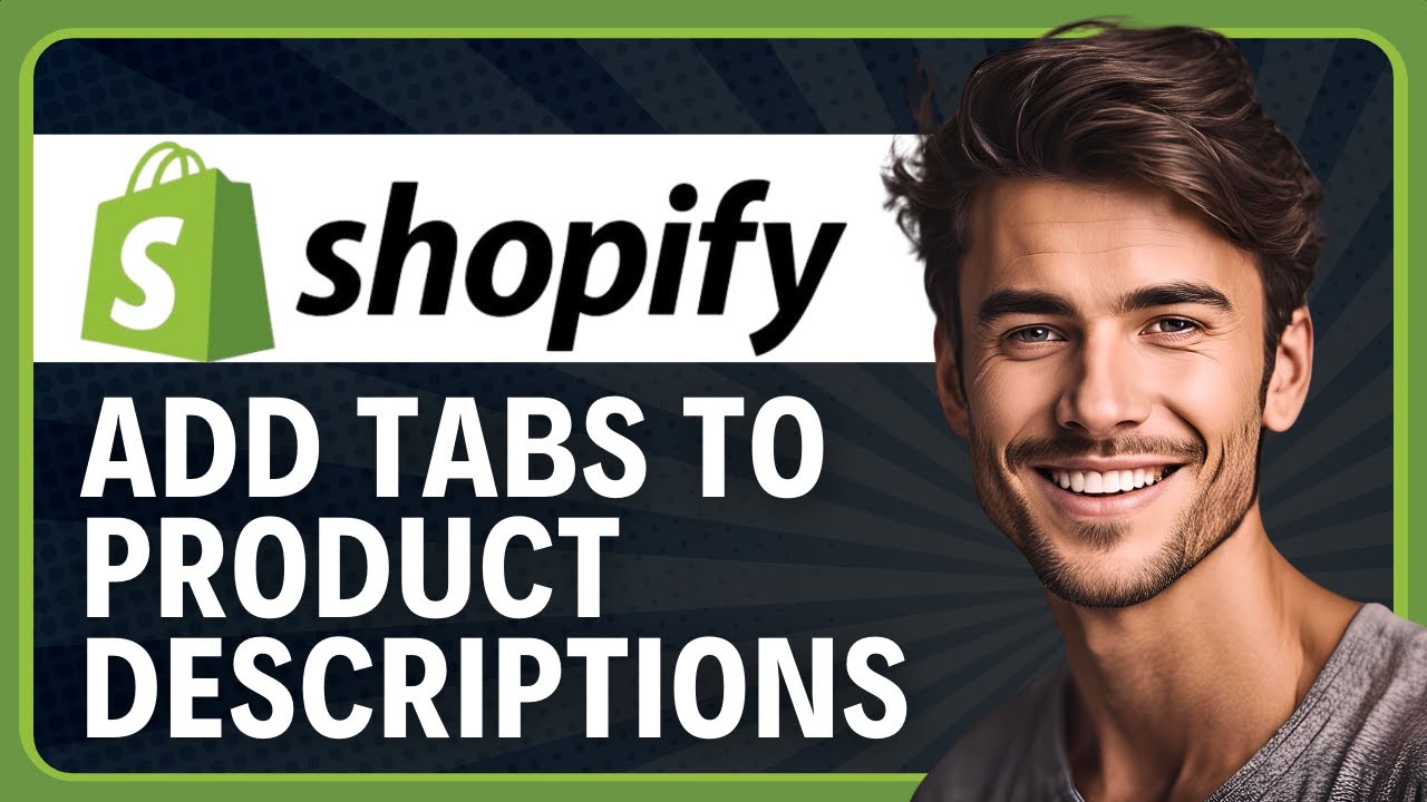 How to Add Tabs to Shopify Product Descriptions in 2026 - YouTube