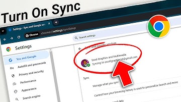 How to Turn On Sync in Google Chrome on PC