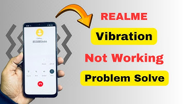 How To Solve Vibration Not Working In Realme Mobile | Realme Phone Vibration Not Working Problem