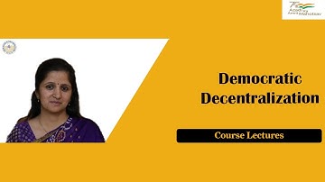 Democratic Decentralization