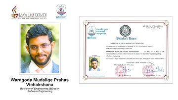 IIC University | (B Eng) in Software Engineering | Java Institute for Advanced Technology | ICBM