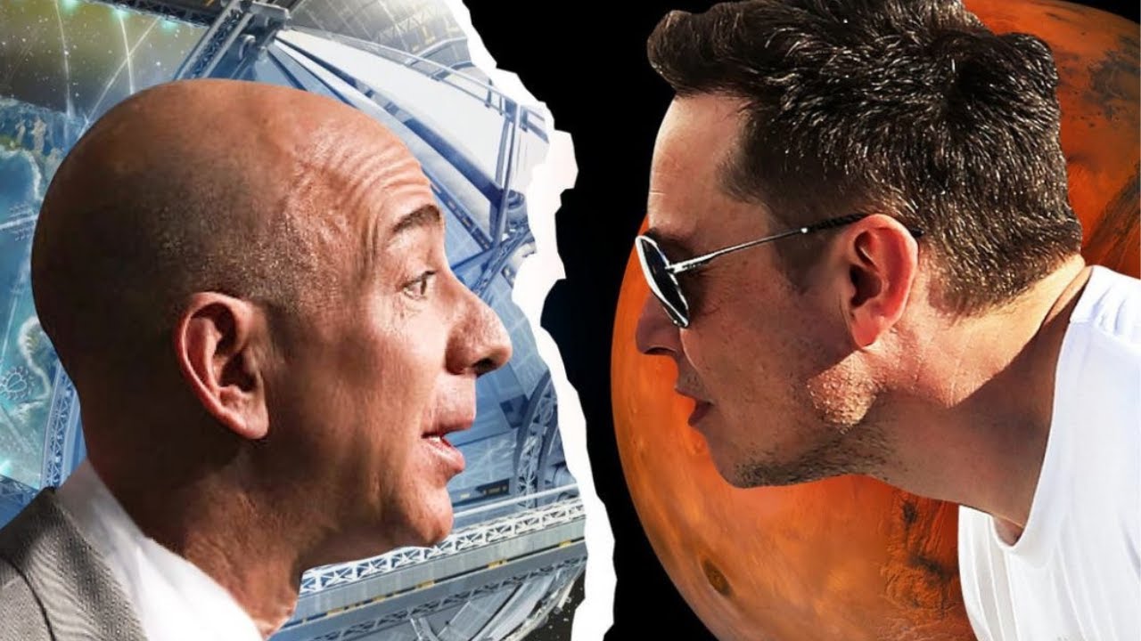 ELON MUSK vs JEFF BEZOS The Final Battle for the Future of Humanity! 🚀🌎