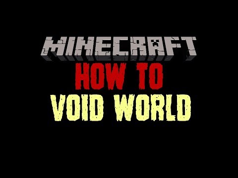 How To - VOID WORLD in 1.13+!