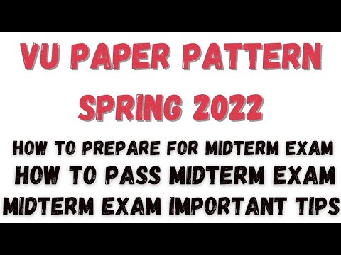 vu mid term paper pattern
