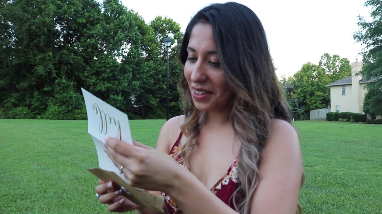 Scavenger Hunt Proposal 2017 - Jessica & Brandon