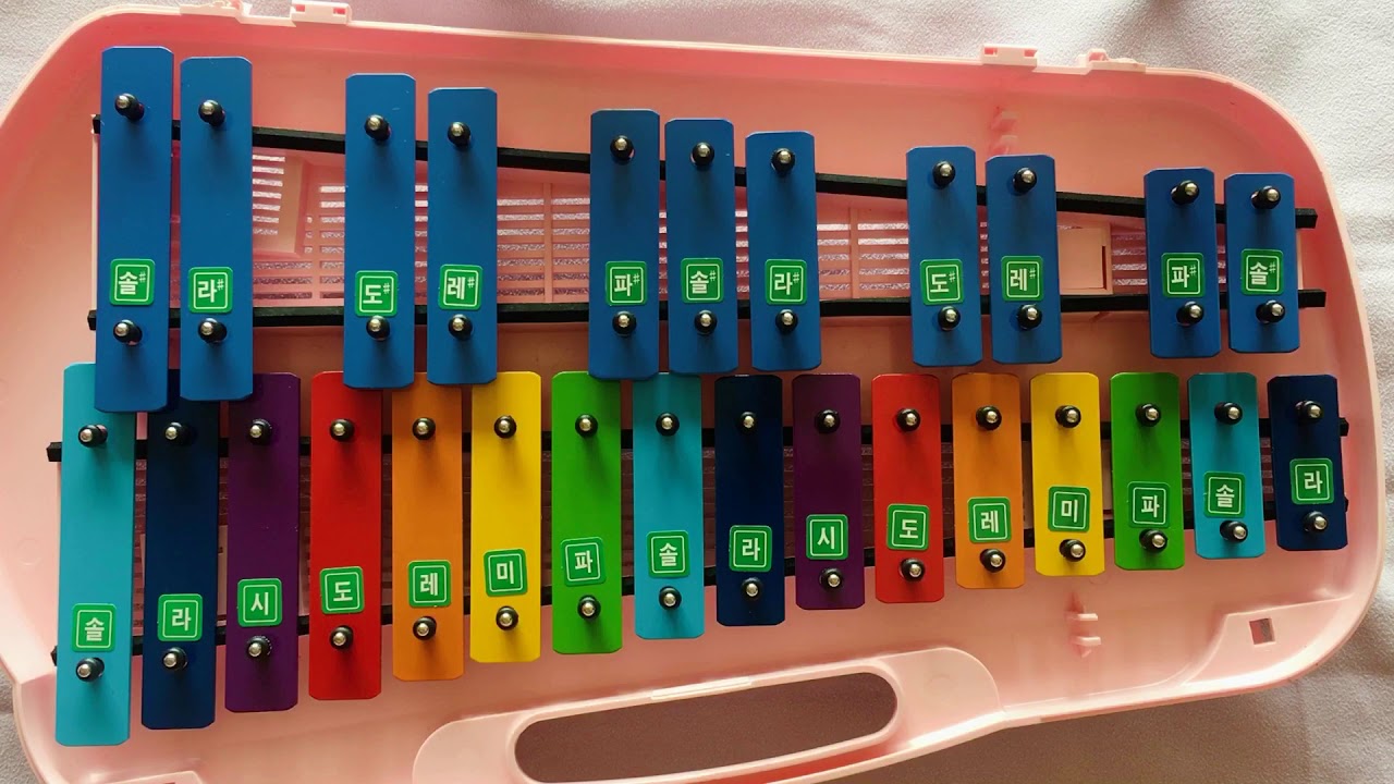 상어 가족 ♪실로폰 연주