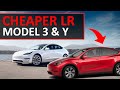 Cheaper Long Range Tesla Model Y and Model 3 Coming Soon?