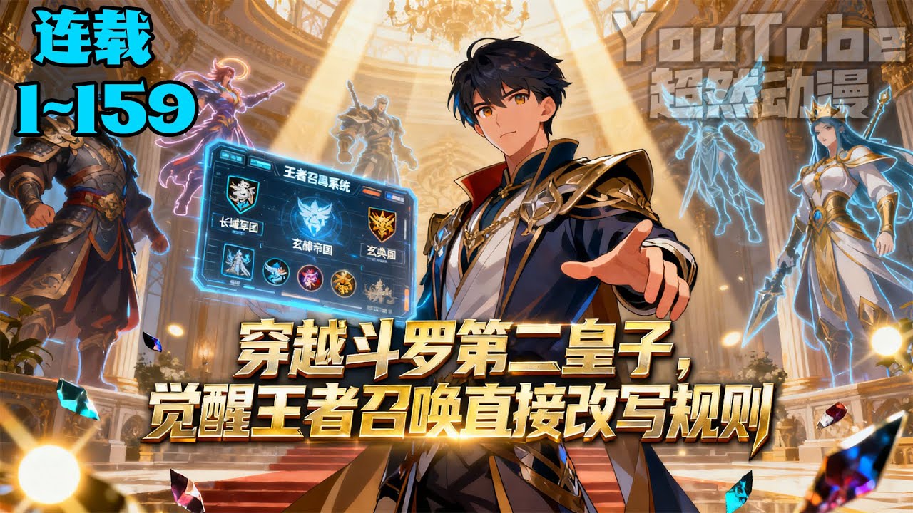 🔥穿越斗罗第二皇子，觉醒王者召唤直接改写规则！！#斗罗 #穿越 #武魂 #热血 #逆袭 #千道流