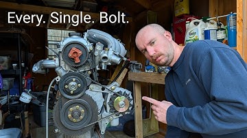 I Replaced Every Piece of Hardware On My Engine (300+)