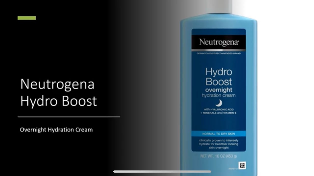 hydroboost overnight lotion