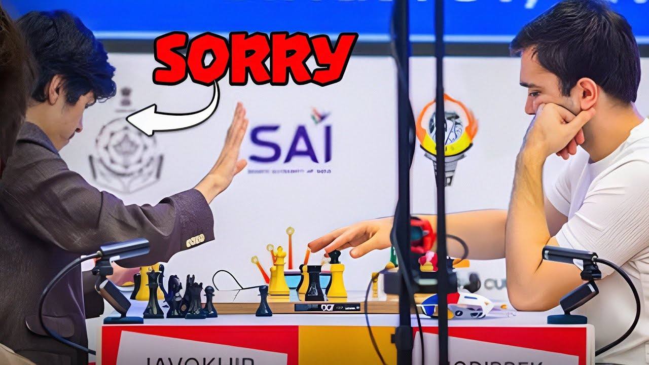 Sindarov vs Yakubboev | A very rare gesture 😱