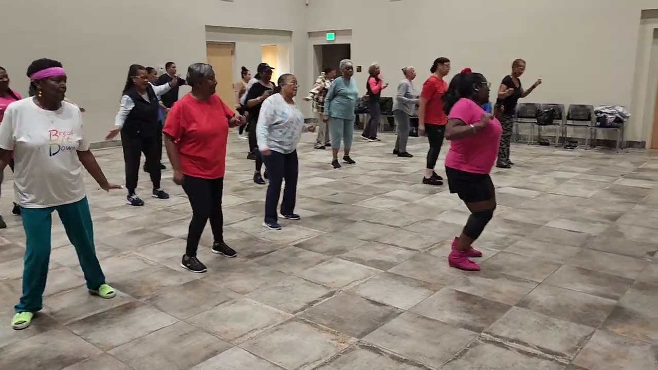 BID Joyful performed by the Break It Down Soul Line Dance Wednesday night class