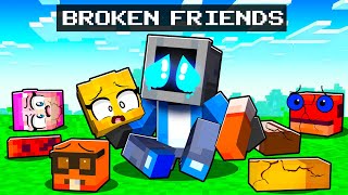 TeeVee Cracked his FRIENDS in Minecraft!