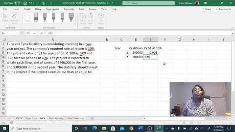 Time Value of Money (3): Uneven Cash Flow in Excel