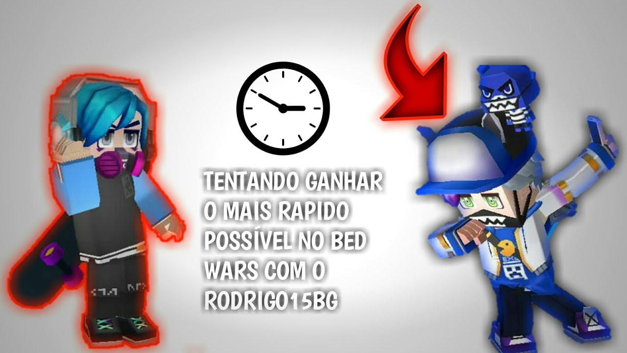TENTANDO GANHAR O MAIS RÁPIDO POSSÍVEL NO Bed Wars Blockman Go JUNTO COM Rodrigo15bg