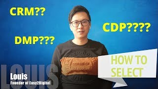 What's the difference among CDP, CRM and DMP - Easy2Digital