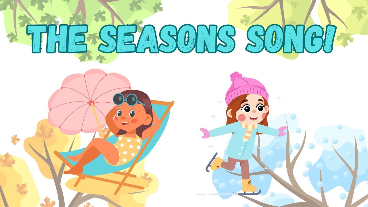 🦉 Toddler songs - about the seasons! 🌸☀️🍂 ️ | Learn About Spring ...