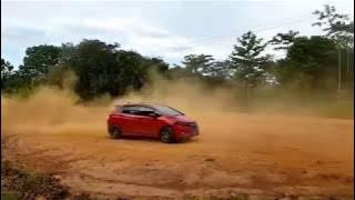 Honda jazz Belajar slalom drift #hjci #satuaspal