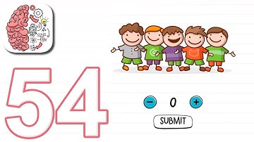 Brain Test Level 54 Walkthrough