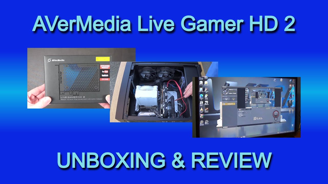AVerMedia Live Gamer HD 2 - Unboxing and Review - YouTube