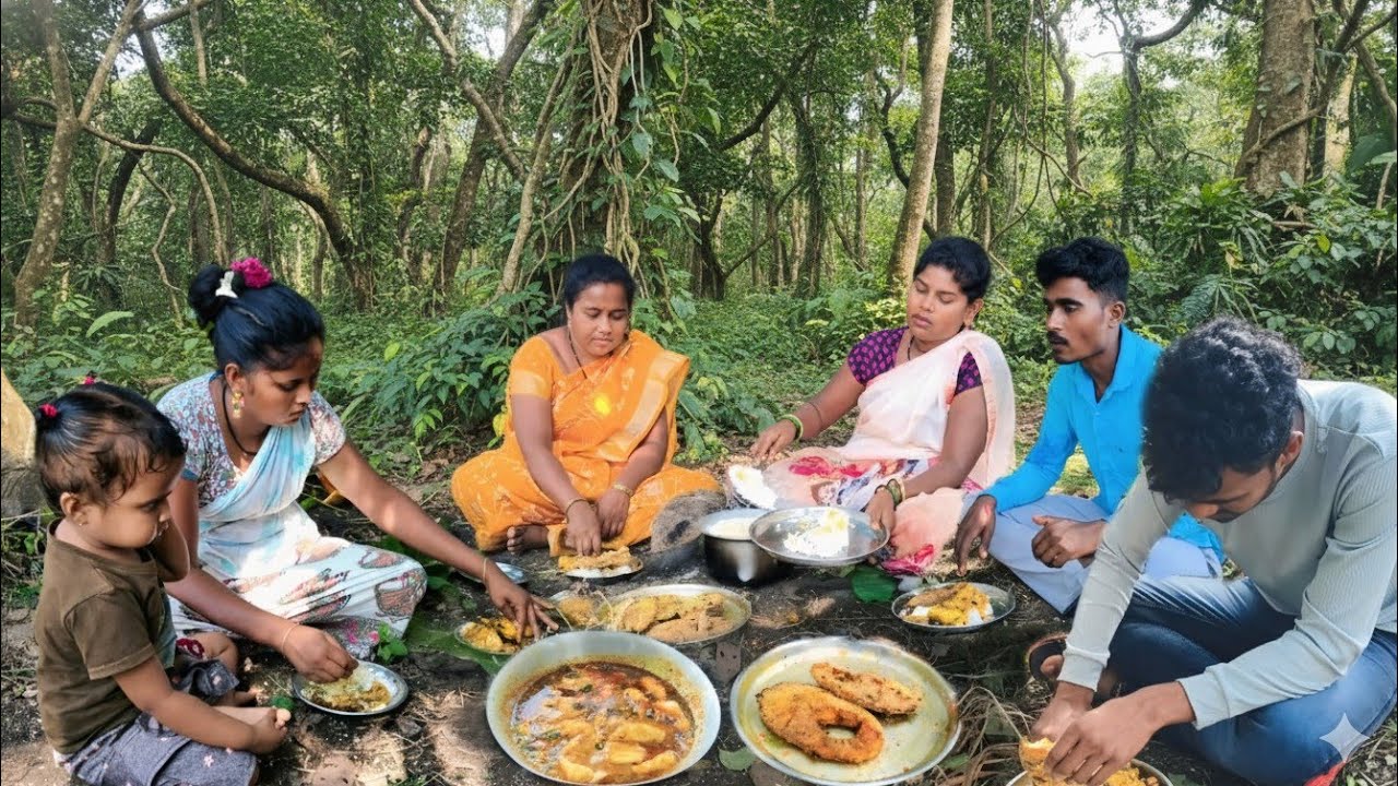 पहिल्यांदाच बनवली इतक्या🫢मोठ्या माशाची🐠रेसिपी🥘आणि फ्राय आईने पिंकी शालू नी बनवली एकदम😋😋भारी रेसिपी