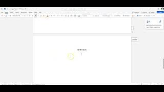 Formatting a References page in APA Edition 7 using MS 365