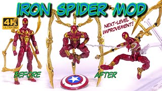 Iron Spider Custom Waldoes Modification Hasbro Marvel Legends Comparison screenshot 4