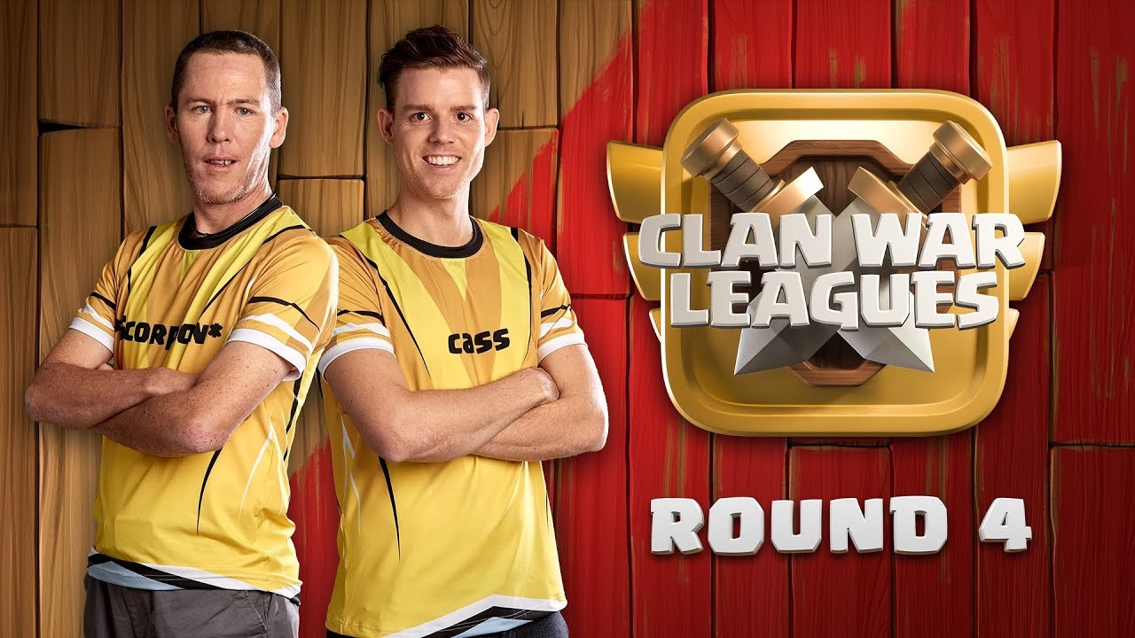 Clan War Leagues - 3 Star Attacks - Clash of Clans - Round 4 games people play