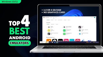 🔥Top 4 Best Android Emulators For 1 2 or 4 GB RAM | Best Android Emulator For Low End PC or Laptop