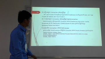 Advanced C#: Connection to Data Source, Using Control Navigator Presentation by Mr. Dawn Theara